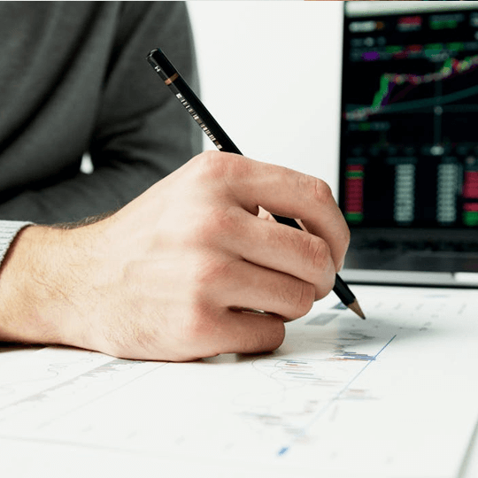 Bitcoin Titan Pro Illustration der Leistungsanalyse